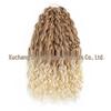 Jessica 22-Inch Wavy Spiral Long Curly Chemical Fiber Wig with Clip-In Extensions