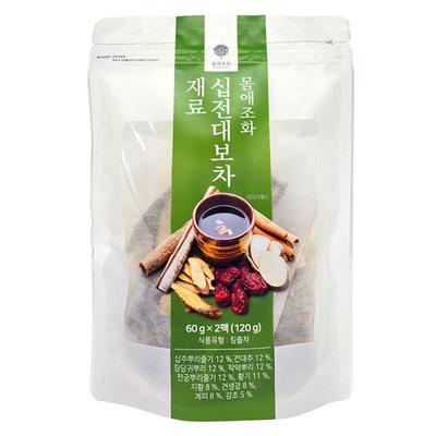 Harmonie im Körper Sipjeondaebocha Kräuterheilmittel Zutaten 2p, 120g, 1 Stück