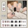French Bow Press-On Student Nails: Handmade Short, Gentle Daily Wear