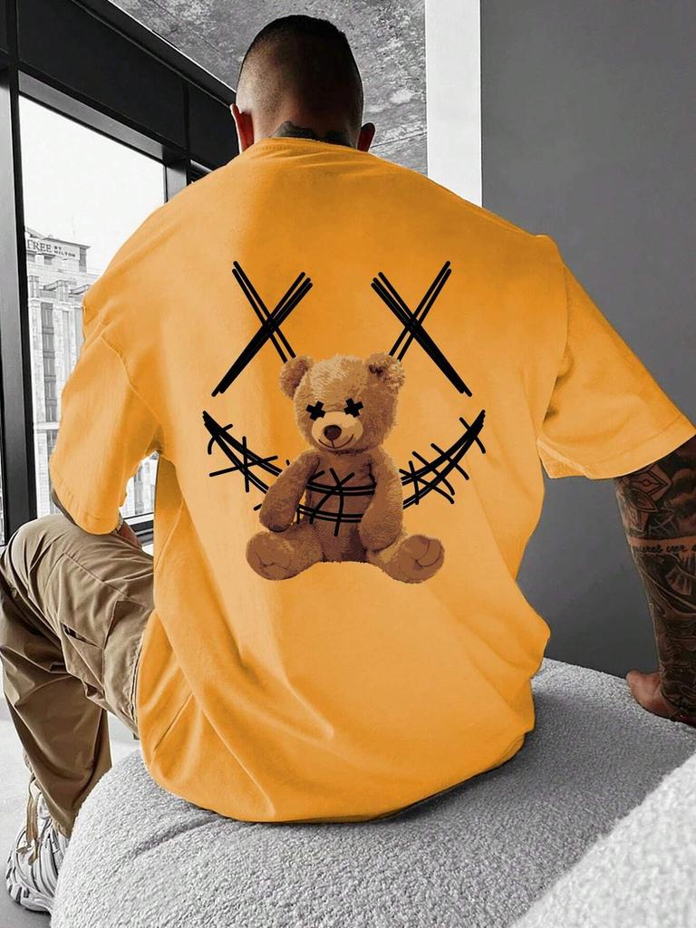 Manfinity LEGND T-Shirt für Männer mit Bären-Print