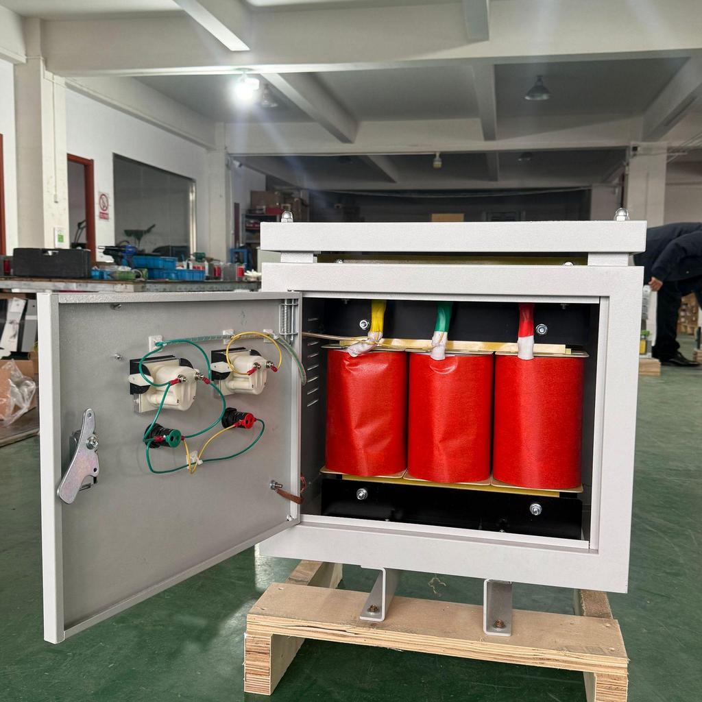 Three-Phase All-Copper Dry Isolation Transformer 380V to 220V for Machine Tools & Servo Motors