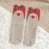 1Pair Cartoon Christmas Socks Ornaments Merry Christmas Decorations For Home Christmas Gifts Xmas Noel Navidad Happy New Year Supplies