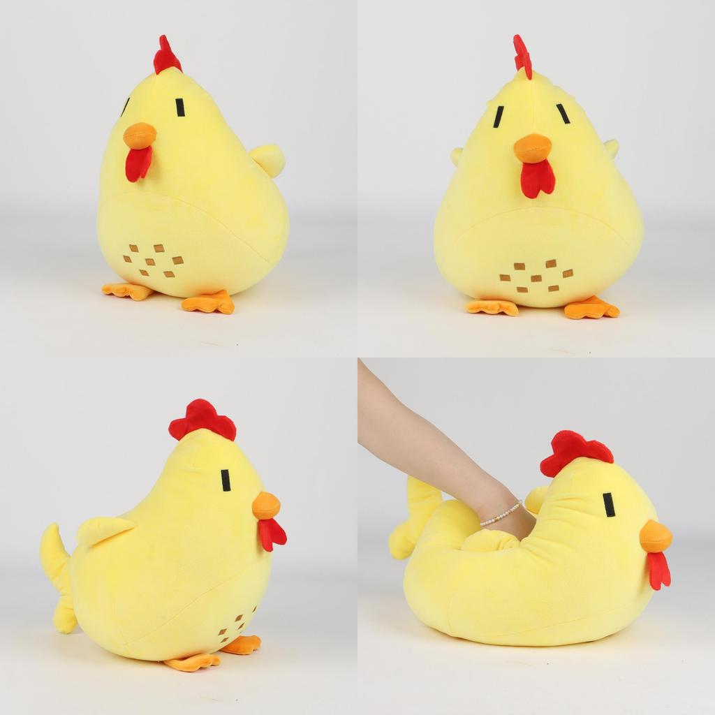 Valley Stardew Chicken Plush Toy With Pp Cotton Filling For Kids And Collectors