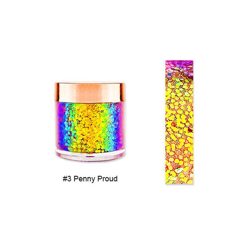 Multichrome Chameleon Eyeshadow Face Body Makeup Shining Aurora Pigment Chrome