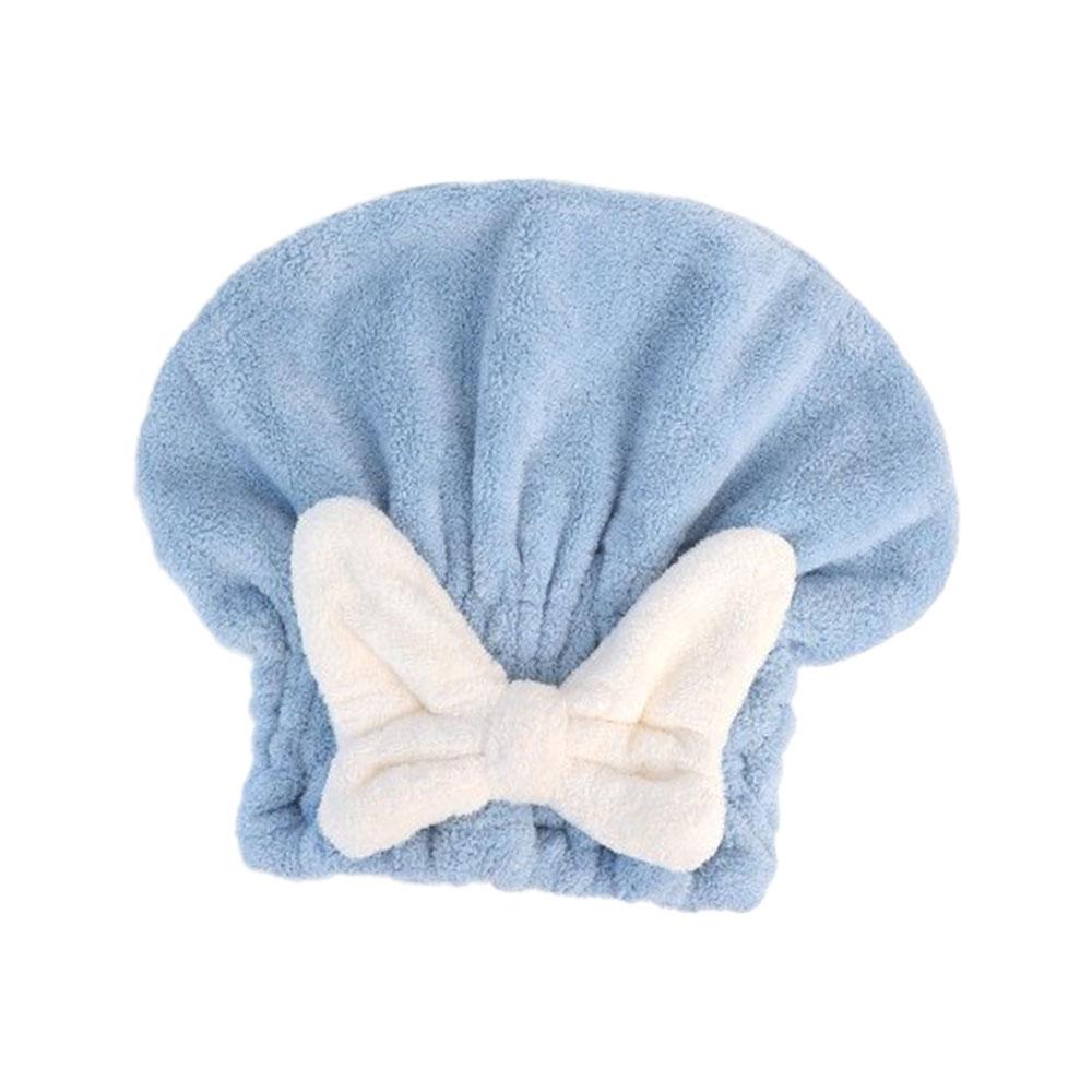 FASHION Lovely Little Bear Hair Drying Cap Towel Microfiber Quickly Dry Hair Shower Hat Wrapped Towels Bathing Cap Bathroom Accessories