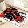 Marvel Authorized Polyester Fleece Door Mat | Wolverine Pattern, Machine Washable, Ideal for Living Room, Bedroom Decor, Enha