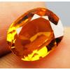 7.69 Ct Natural Fire Orange Sapphire Oval Cut Sparkling Sri Lanka A+