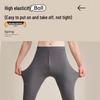 Men's Lightweight 100% Cotton Antibacterial Thermal Pants with Knee Protection
