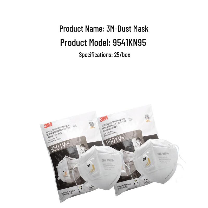 3M 9541 KN95 Dust Mask
