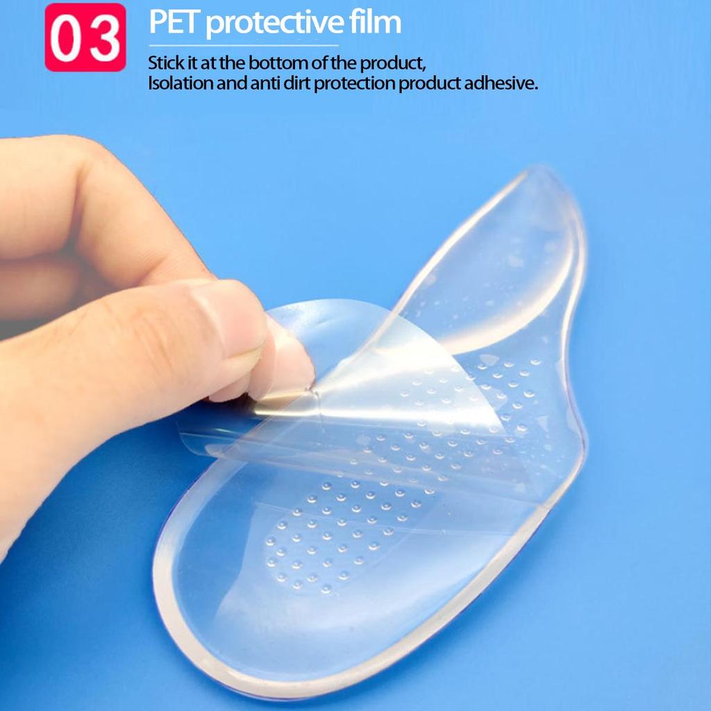 Arch Support Insoles for Shock Absorption & Foot Comfort - Ideal for Flat Feet & Sports