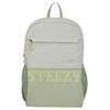 361 Fabric Backpack Unisex Ecru & Green 512521012-
