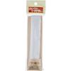 KIYOHARA Talkative Haberdashery Soft Woven Rubber 25mm X 1.5m White UNM7004