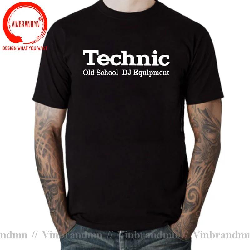New Summer Classic T Shirt Technics Old School Dj Equipunisext Tshirts Graphic Clothing Short Sleeves Tshirt Cotton Tops Tee Shirt