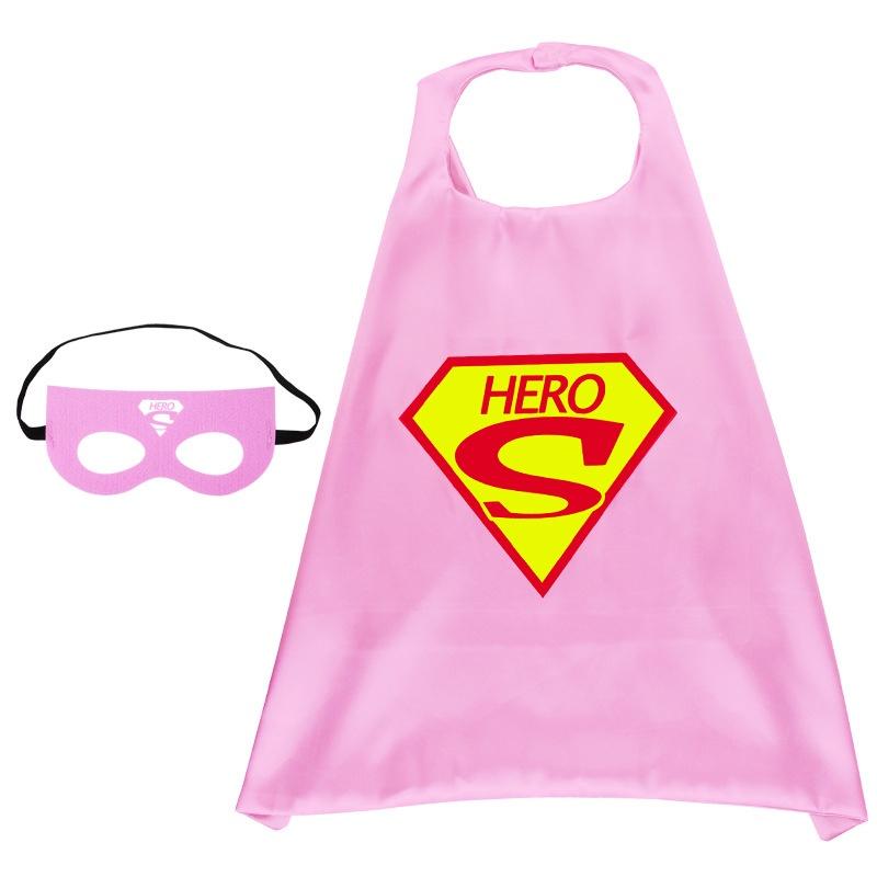 Superhero Cloak Adult Children Cape With Mask For Ultimate Halloween Costume Experience