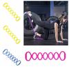 70cm 7 Ring Stretch Resistance Band Multicolor Home Gym Resistance Bands  Stretch Exerciser