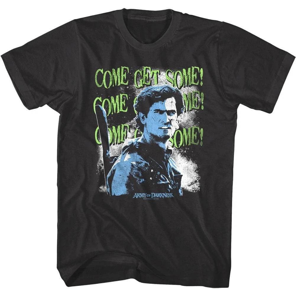 Army of Darkness Ash Come Get Some Men s T Shirt S