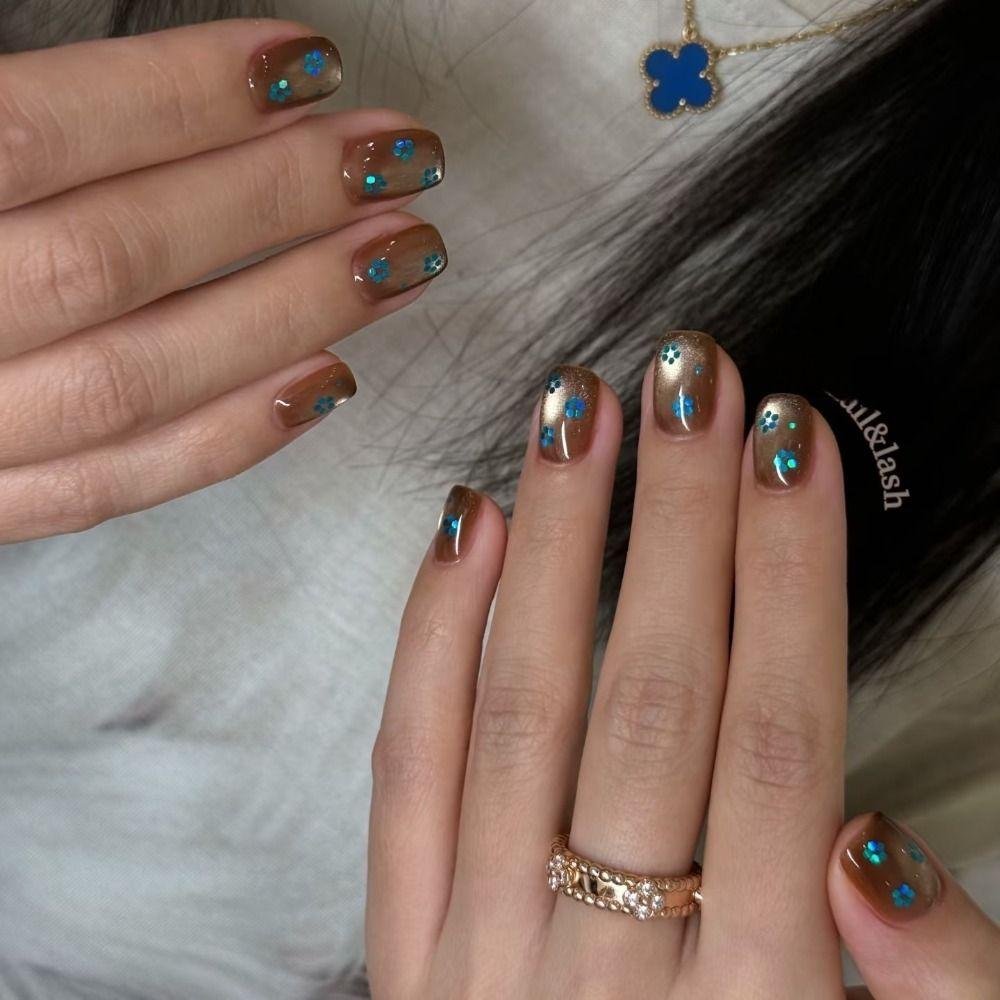 Polka Dot Glitter Nail Accessories Colorful Sequins Nail Decorations  Nail Salon