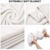 Manchester City Theme blanket Soft Flannel Blanket Plush Throw Blanket Cozy Sofa Bed Blanket for Home Decor