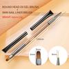 Manicure Brushes Dual Use Gel Gradient Brush Pinceles Ultra Thin Line Drawing Pen Dual End Nail Art Design Painting Tools