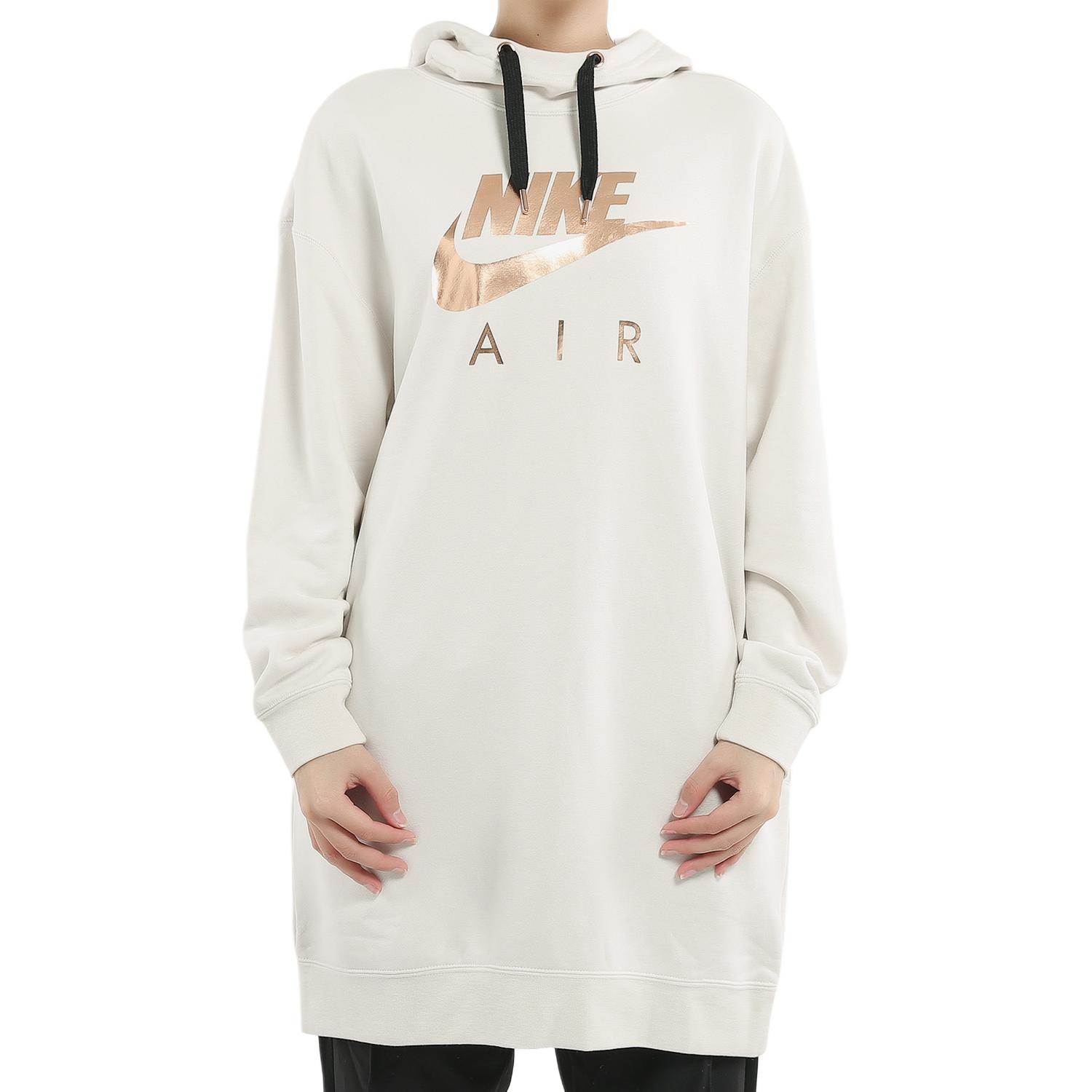 Nike Sweatshirts Women s Ecru Hooded Moderate AO2290-030 L