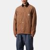 Carhartt WIP Chore Loose Diamond Quilted Square Label Long Sleeve Jacket Men Jacket Brown I035281-00S-3K