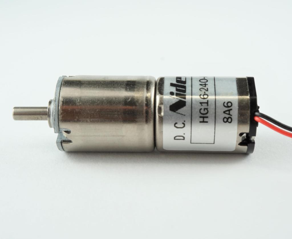 12V Gear Ratio Geared Motor Nidec Nidec HG16-120-AB-00 16 1/120 (Nidek Precision/formerly Copal)