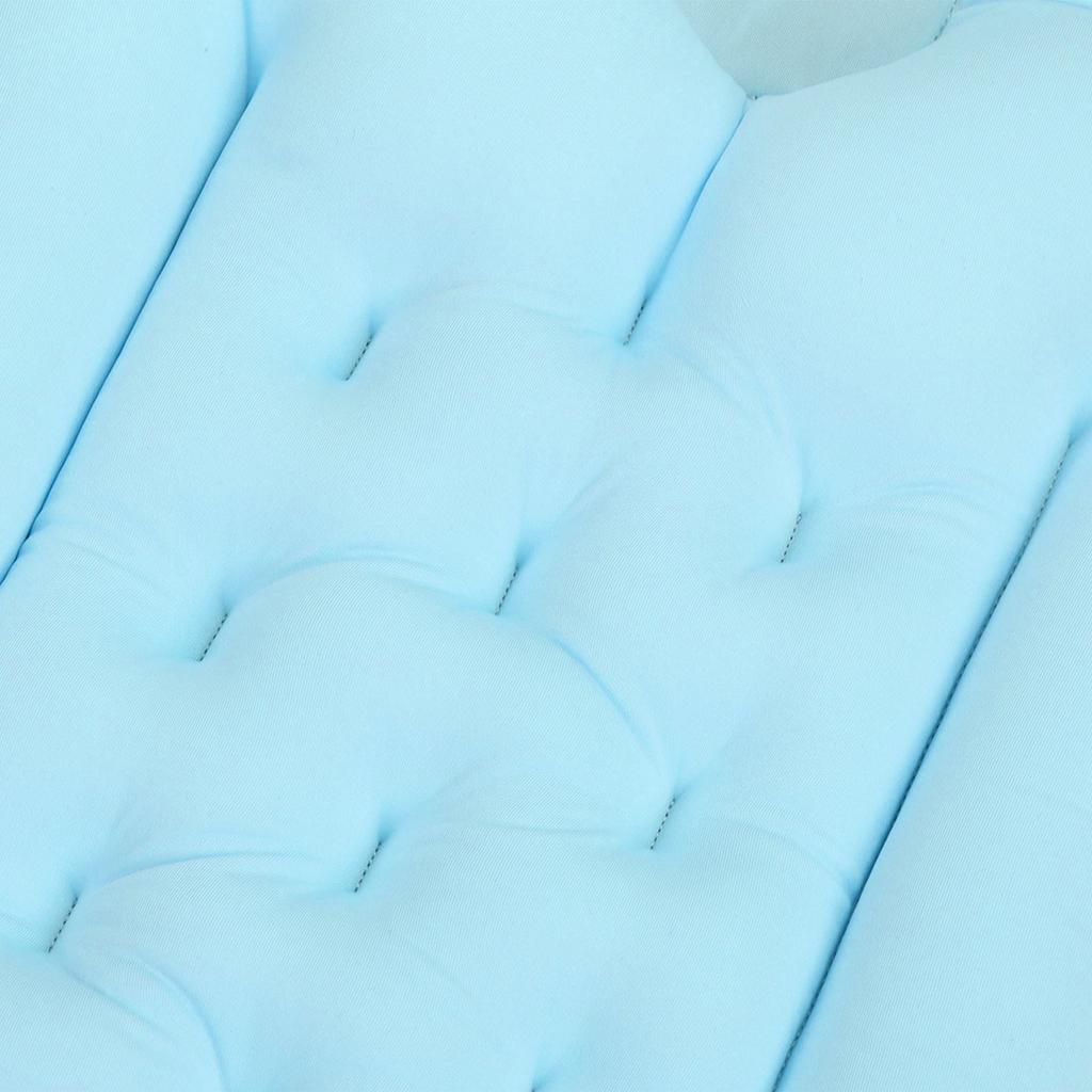 Bathtub Cushion Soft Breathable Folding Headrest Back Support Bath Pillow Cushion for Adults Spa