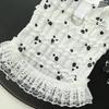 Lace Bowknot Pet Princess Dress Frilly Skirt Cat Suspenders Vest  Spring Season