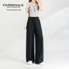 Mark Fairwhale Women's Relaxed Wide-Leg Pants