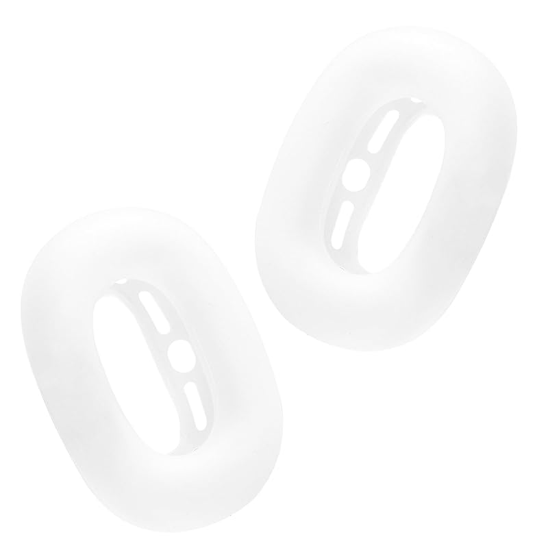 

kwmobile protector Apple AirPods Max compatible ear pad cover - durability Scratch prevention silicon translucent