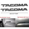 4-Piece Frosted Black ABS Door & Fender Letter Decals for Pickup Trucks