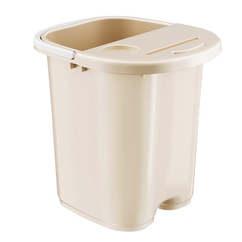 High Calf Foot Bath Basin: Deep, Thick Plastic Insulated Bucket