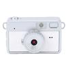 Keychain Camera 1080P HD Tiny Retro Digital Camera with LED Light Filters for Teenagers Adults Photography Travel White