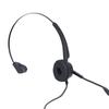 Customer Service Headset Head Mounted Noise Cancelling Wired Ergonomic Call Center Headphone for
