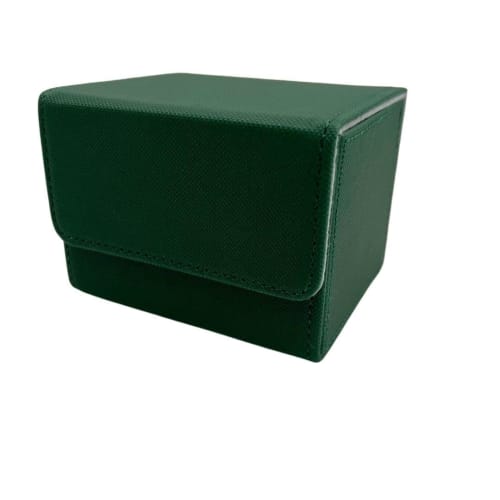

AiO JAPAN Card 1st Class Rubber Deck Case, Green, Loader Case, Large Storage