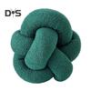 Pillow Manual Braided Knot Round Ball Shape Plush Elastic Sleeping Companion Sofa Couch Decoration Throw Pillow Photography Cushion