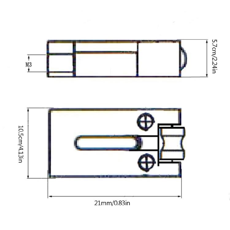 E-Gitarren Stegsattel Violao Tremolo Stegsattel Ersatzteile