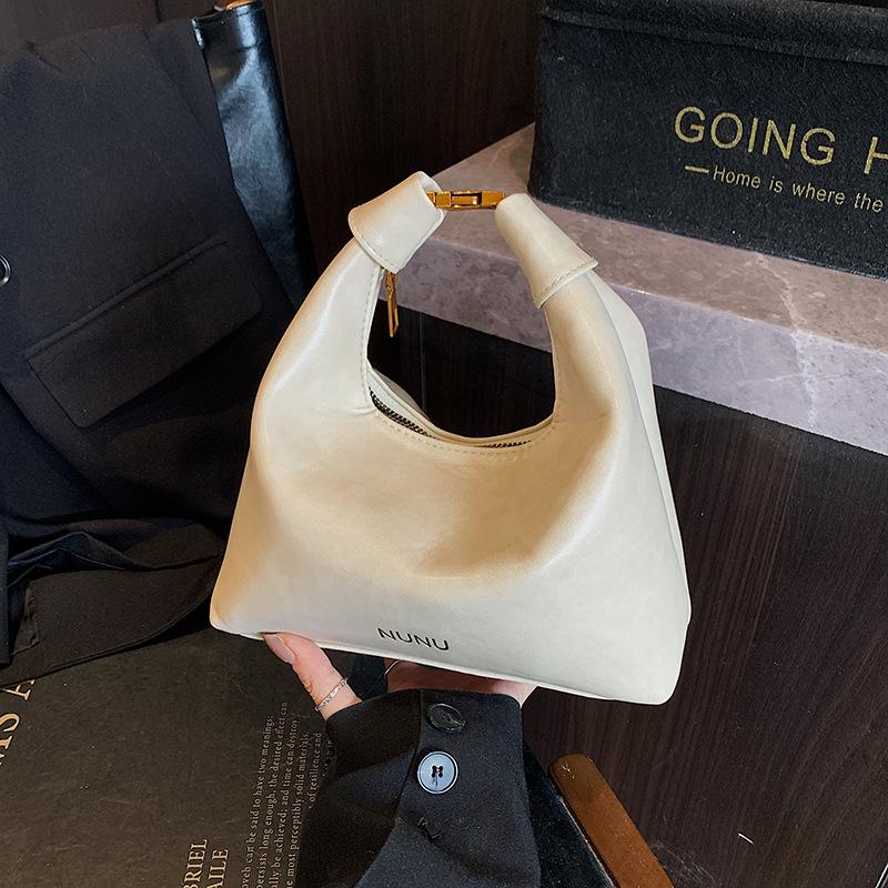 French niche bag women's summer 2025 new fashion shoulder messenger bag high-end foreign style portable dumpling bag