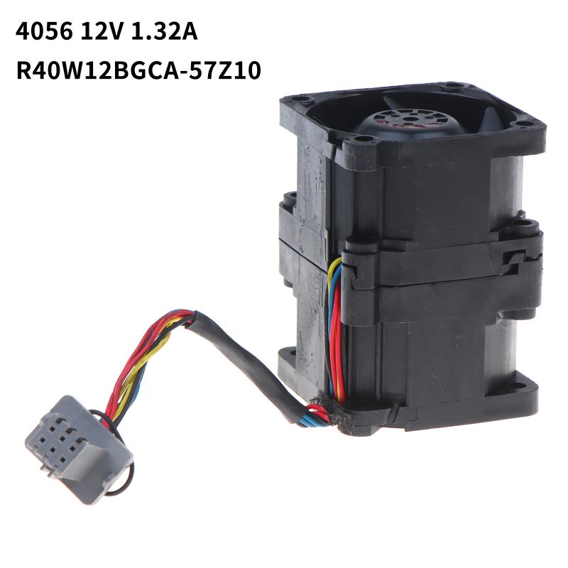 Server Cooling Fan Dc12V High-Speed Brushless Server Cooling Fan 4056 R40W12Bgca-57Z10 High-Speed Brushless Cooling Fan