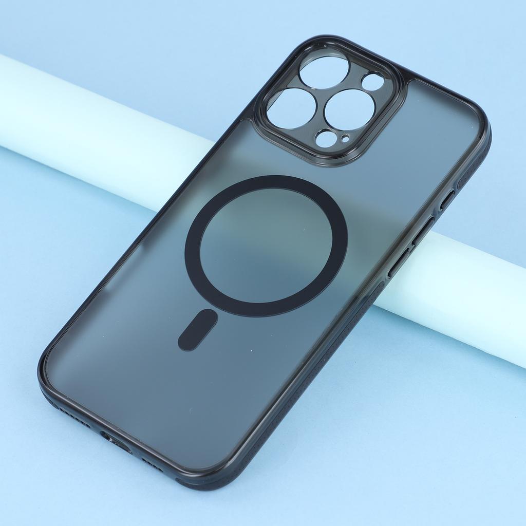 X-LEVEL For iPhone 16 Pro Max Magnetic Case PC TPU Translucent Phone Back Cover