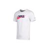 Nike T Shirts Men's White Crew Neck Moderate Straight Fit AQ5189-100