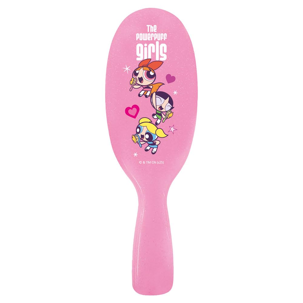 Ts Factory Powerpuff Girls Handle Smooth Hair Brush Pink