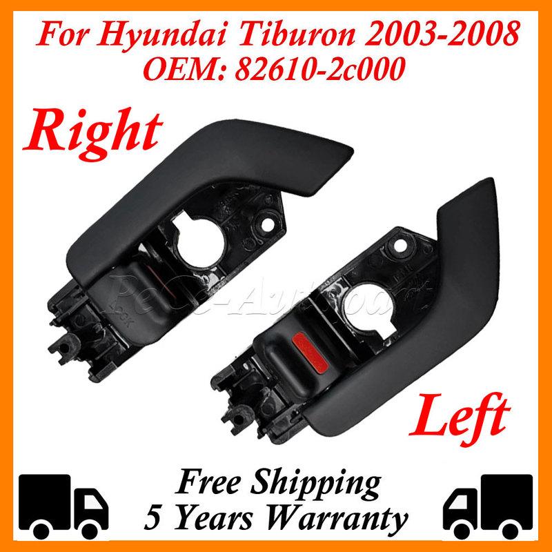 Left Right ide Interior Door Handle 82610-2C000 For Hyundai Tiburon 2003-2008 TIBURON TUSCANI COUPE