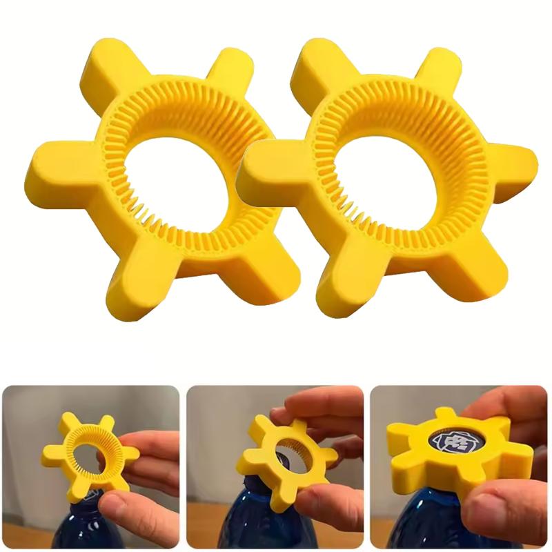 Unique Multi-function Bottle Cap Opener Plastic Rotary Bottle Opener Bar Supplies Kitchen Tool 1-5Pcs Twist Bottle Opener