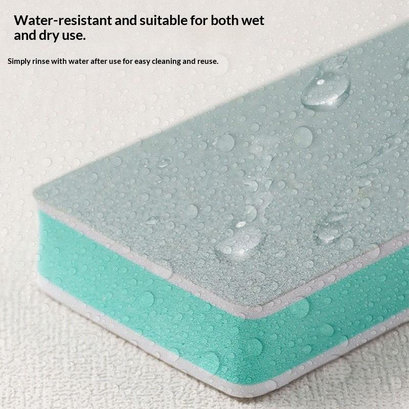 6Pcs Cleaning Tool Glass Scale Magic Scrubber Cleaning Brush Home Bathroom Mirror Shower Tile Strong Scale Removal Water Brush