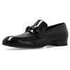 Horsebit Patent Leather Casual Shoes Men's Black 730137 BNC00 1000