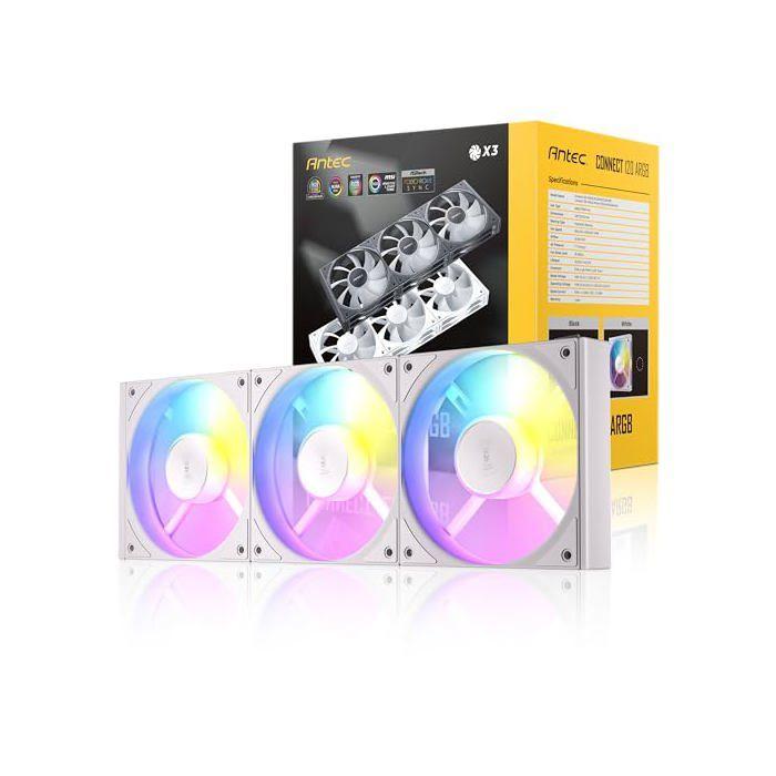 ANTEC Connect 120 ARGB Blanc (