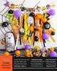 Halloween Kindergarten Party Wall Decor: Balloons & Props for Kids' Atmosphere