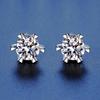 Tancise 925 Sterling Silver Moissanite  Zircon Earrings Drop Earrings For Women Wedding Party Gifts