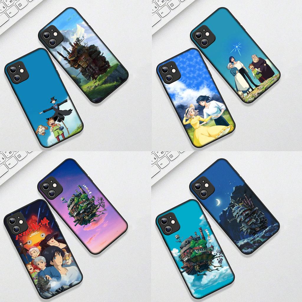 Casing for Xiaomi Redmi 15 15C A3 A4 A5 9A 9C NFC Note 9 8  Pro Phone Cover Protective Case Howls Anime Movings Cartoon Castle